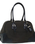 PRD Hand Bag Canvas Brown Auth ac2884
