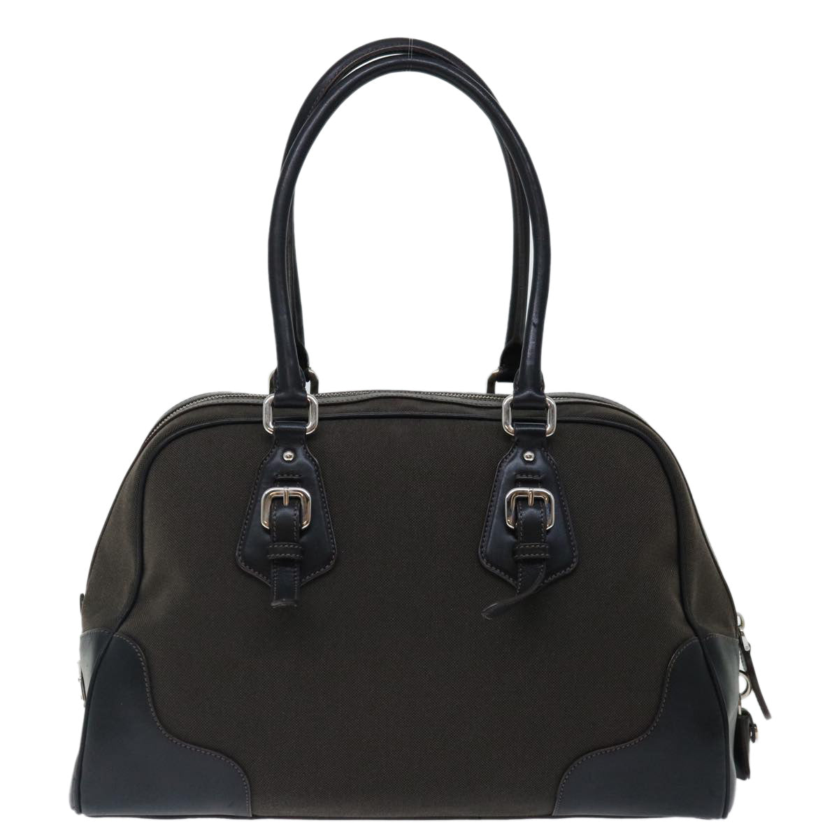 PRD Hand Bag Canvas Brown Auth ac2884
