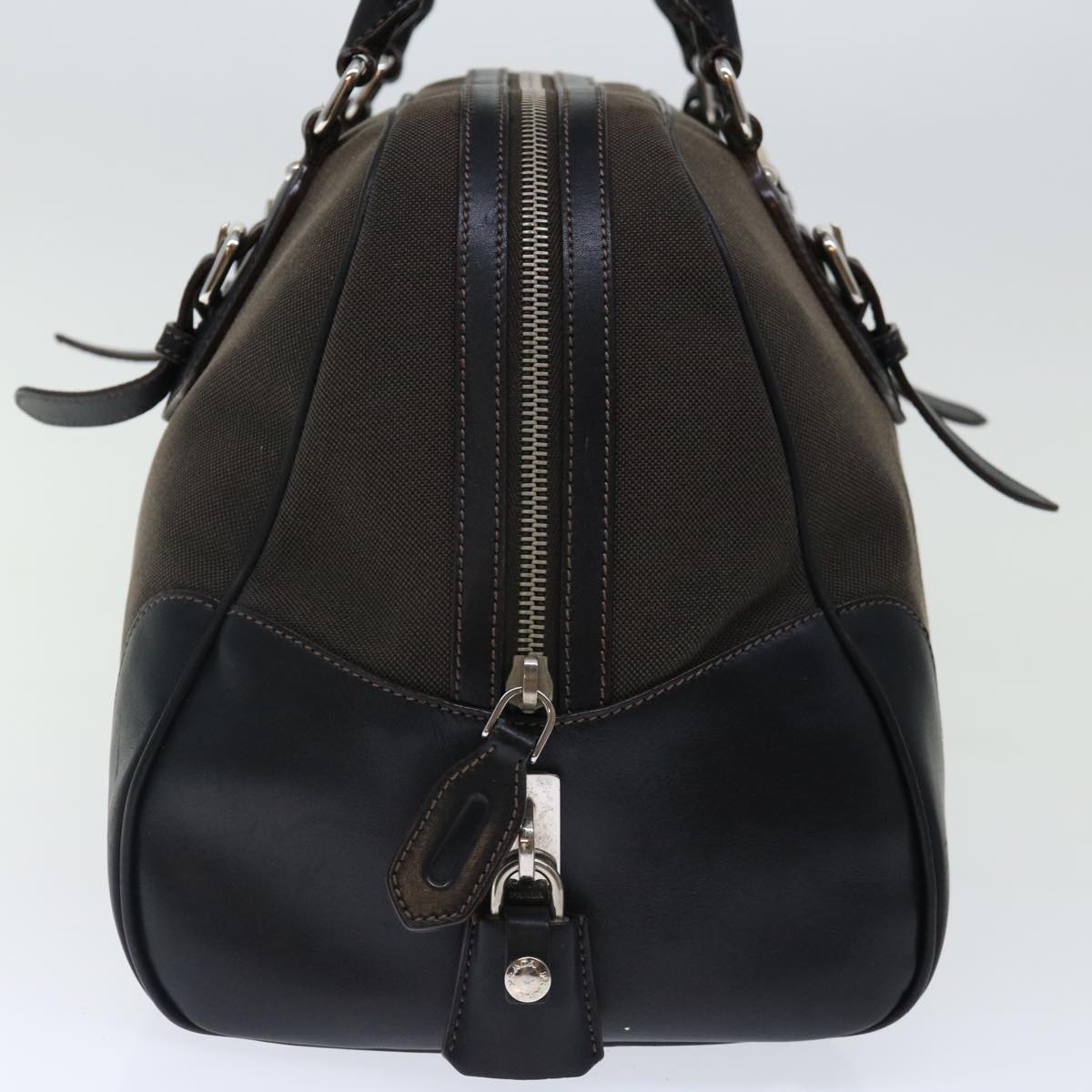 PRD Hand Bag Canvas Brown Auth ac2884