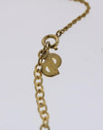 CHRISTIAN D1OR Accessories Necklace 2Set Gold Tone Auth am4822