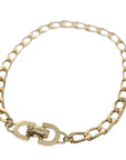 CHRISTIAN D1OR Bracelet metal Gold Auth am5524