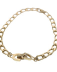 CHRISTIAN D1OR Bracelet metal Gold Auth am5524