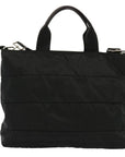 PRD Hand Bag Nylon 2way Black Auth am6029