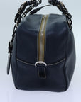 PRD Hand Bag Leather Navy Auth am6063