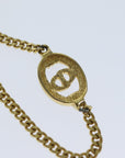 CHRISTIAN D1OR Bracelet Metal Gold Auth am6179