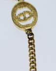 CHRISTIAN D1OR Bracelet Metal Gold Auth am6179