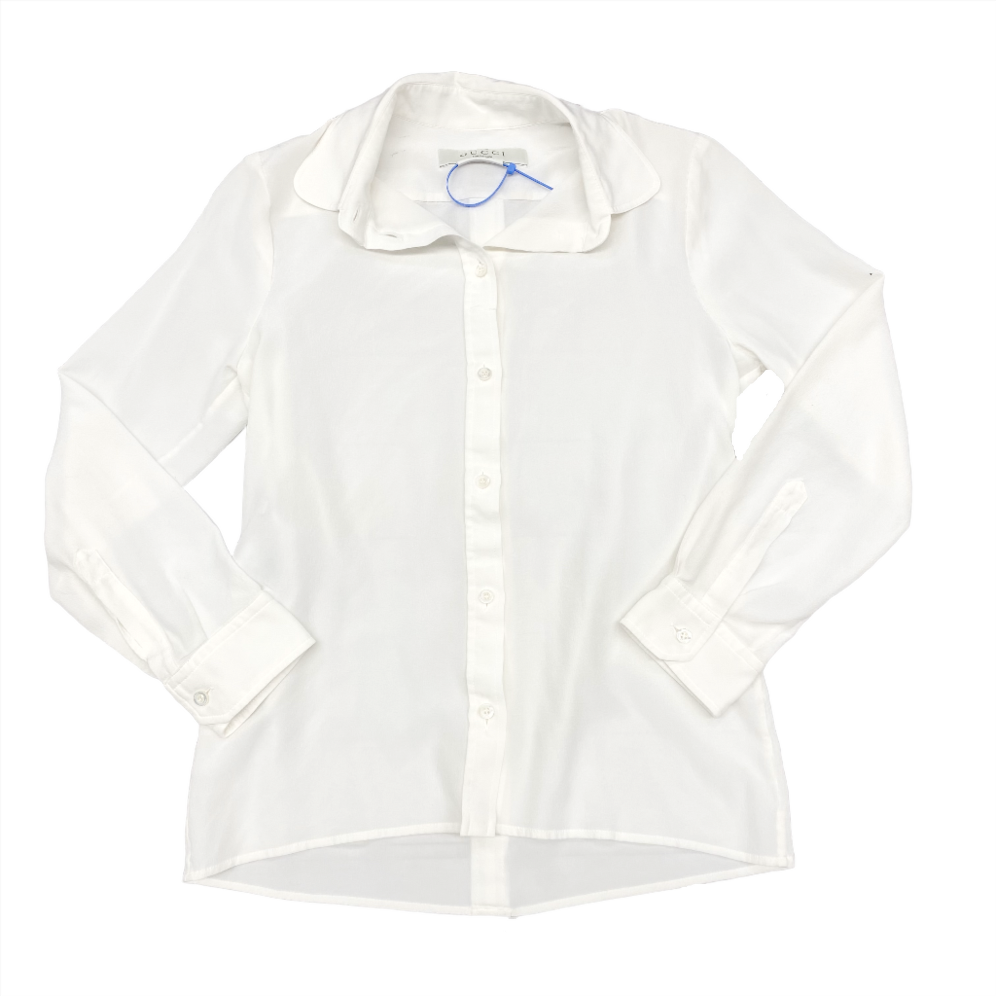 Blouse Luxury Designer By GCCI  Size: Xs
