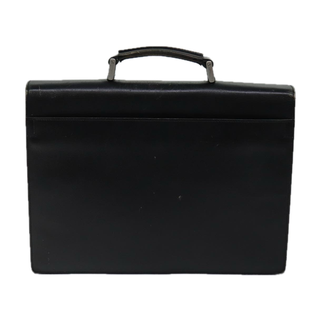 PRD Hand Bag Leather Black Auth ar11660B