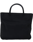 PRD Hand Bag Nylon Black Auth ar11765B