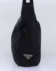 PRD Hand Bag Nylon Black Auth ar11765B