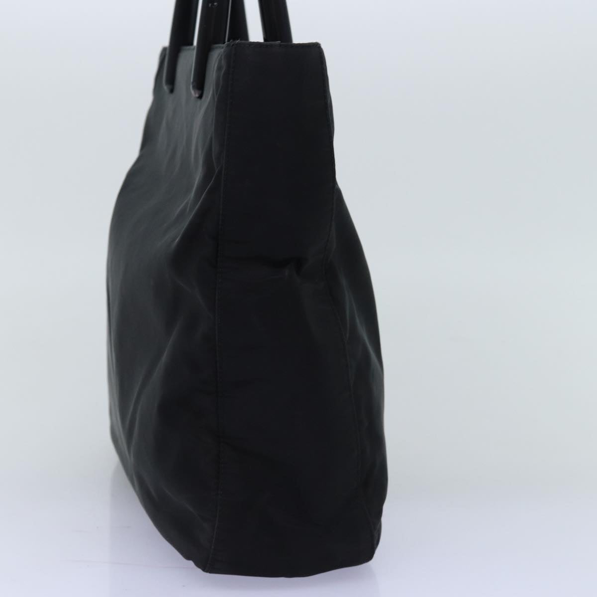 PRD Hand Bag Nylon Black Auth ar11765B