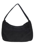 PRD Hand Bag Nylon Black Auth ar11967