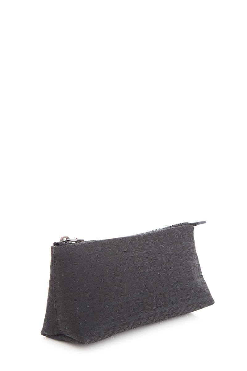 FNDI Black Zucca Zip Pouch