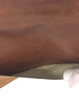 Early GCCI brown canvas with an orange diagonal GG logo print and camel leather bi-fold wallet