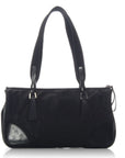 PRD Black Nylon Shoulder Bag