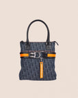 CHRISTIAN D1OR 2005 FLIGHT DENIM TROTTER TOTE BAG