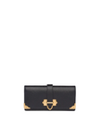 PRD Cahier Saffiano Leather Wallet Large Black