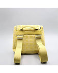 A15958 Yellow color fabric new travel backpack and crossbag CH