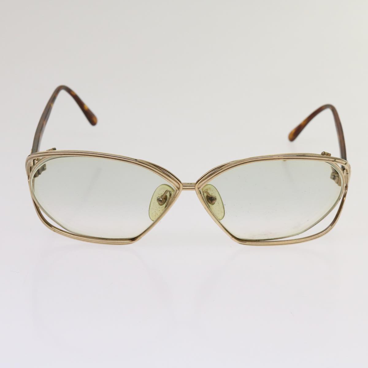 BURBERRYSs D1OR Saint Laurent Chloe Sunglasses 5Set Black Gold Auth bs10463