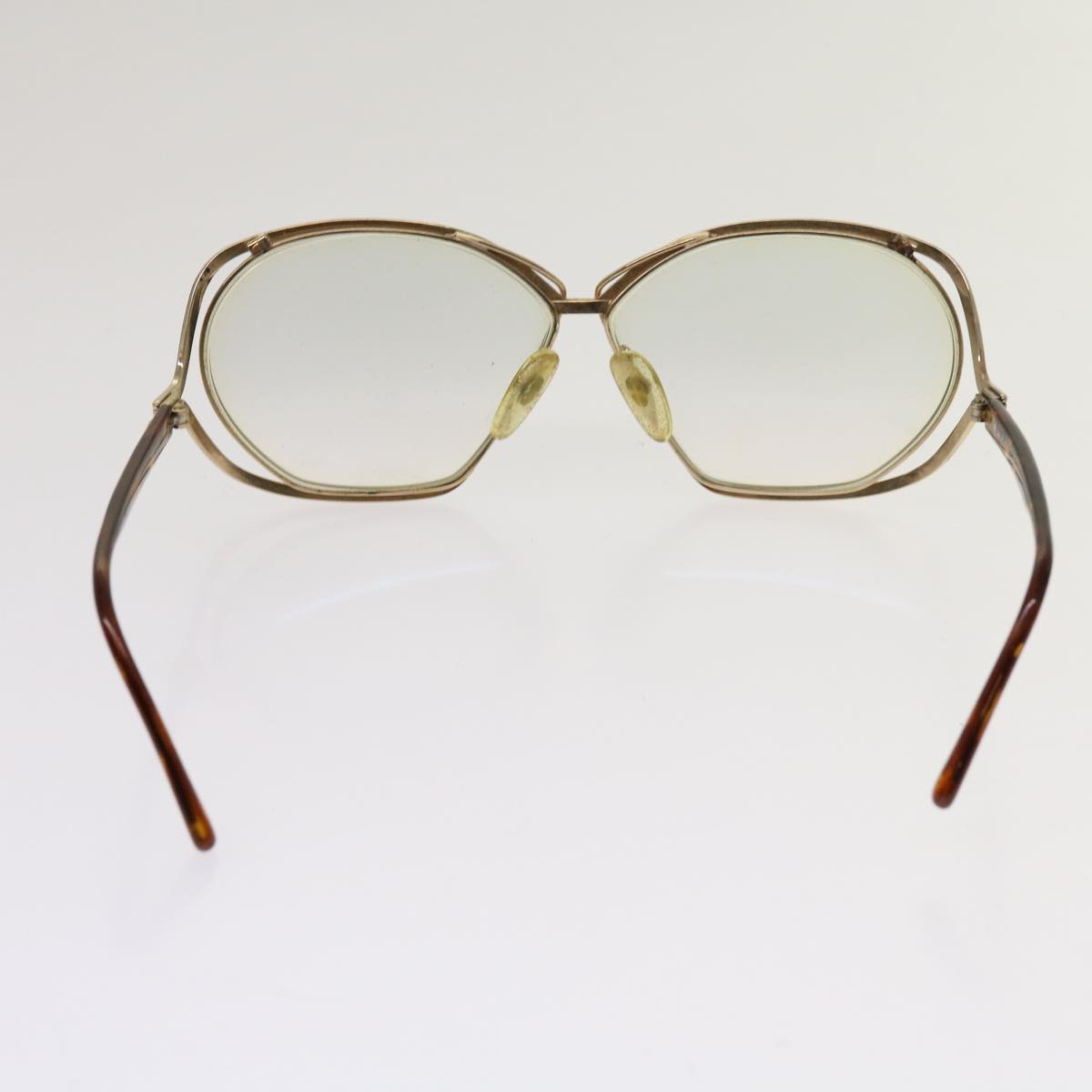 BURBERRYSs D1OR Saint Laurent Chloe Sunglasses 5Set Black Gold Auth bs10463