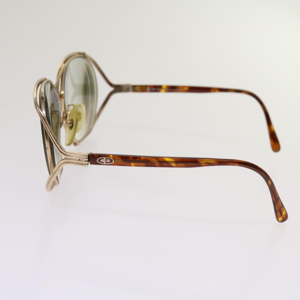BURBERRYSs D1OR Saint Laurent Chloe Sunglasses 5Set Black Gold Auth bs10463