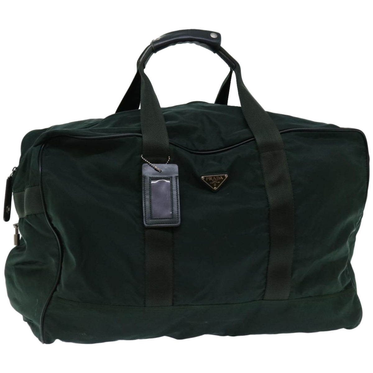 PRD Boston Bag Nylon Green Auth bs12158