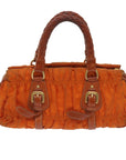 PRD Hand Bag Nylon 2way Orange Auth bs12509