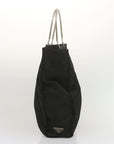 PRD Hand Bag Nylon Black Auth bs12823