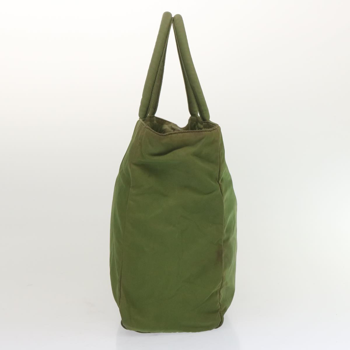 PRD Hand Bag Nylon Green Auth bs12827
