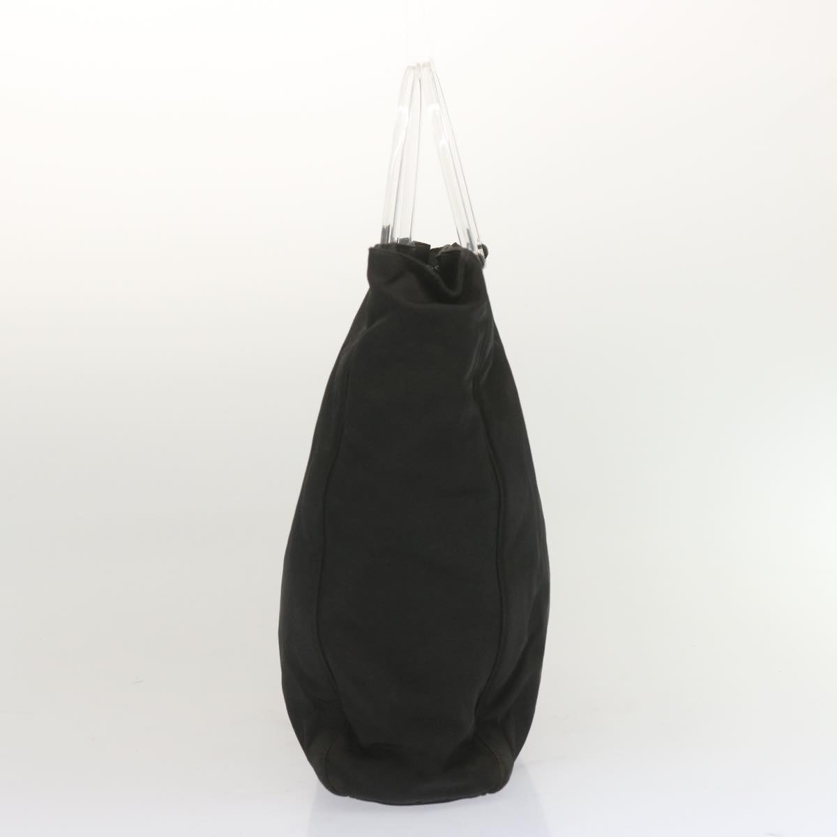 PRD Hand Bag Nylon Black Auth bs12831
