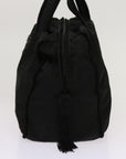 PRD Hand Bag Nylon Black Auth bs13129