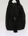 PRD Hand Bag Nylon Black Auth bs13129