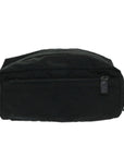 PRD Clutch Bag Nylon Black Auth bs13151