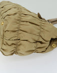 PRD Hand Bag Nylon 2way Beige Auth bs13154