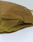 PRD Hand Bag Nylon Brown Auth bs13204