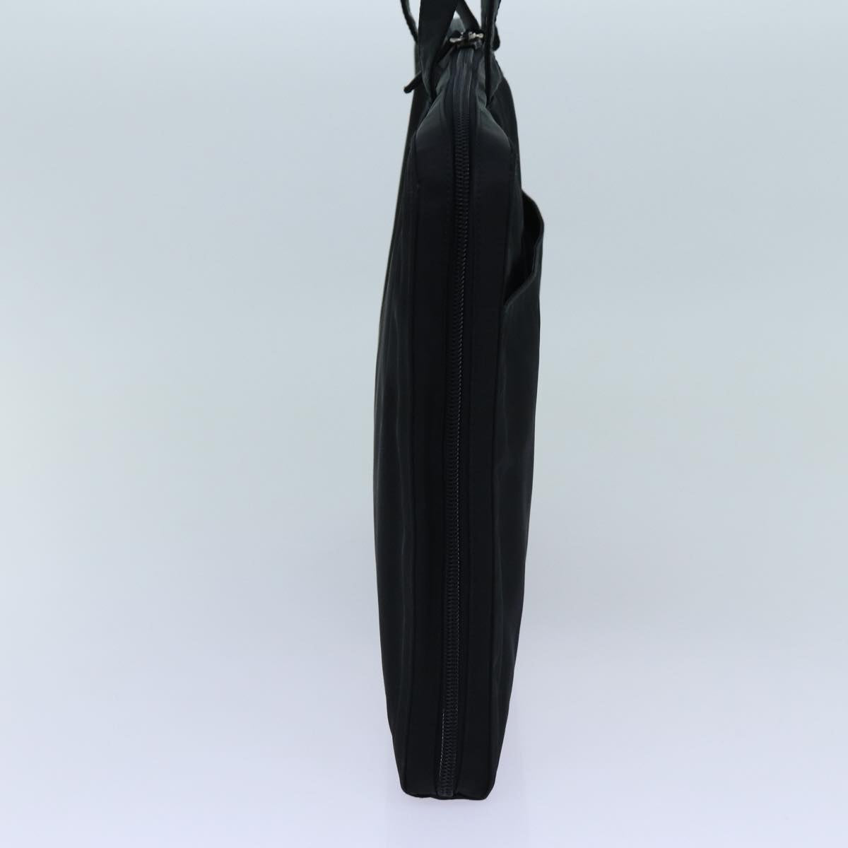 PRD Hand Bag Nylon Black Auth bs13647