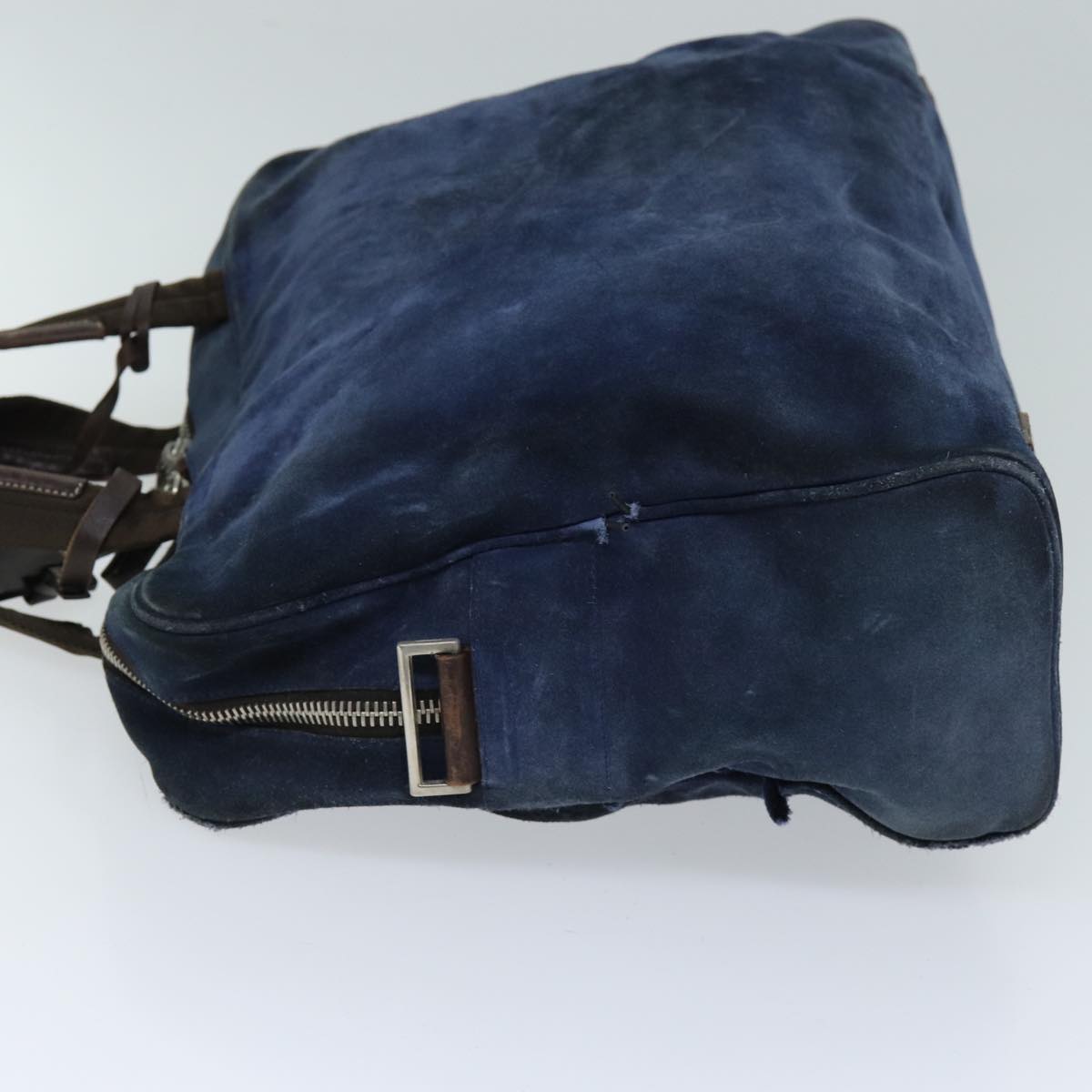 PRD Hand Bag Suede Navy Auth bs13802