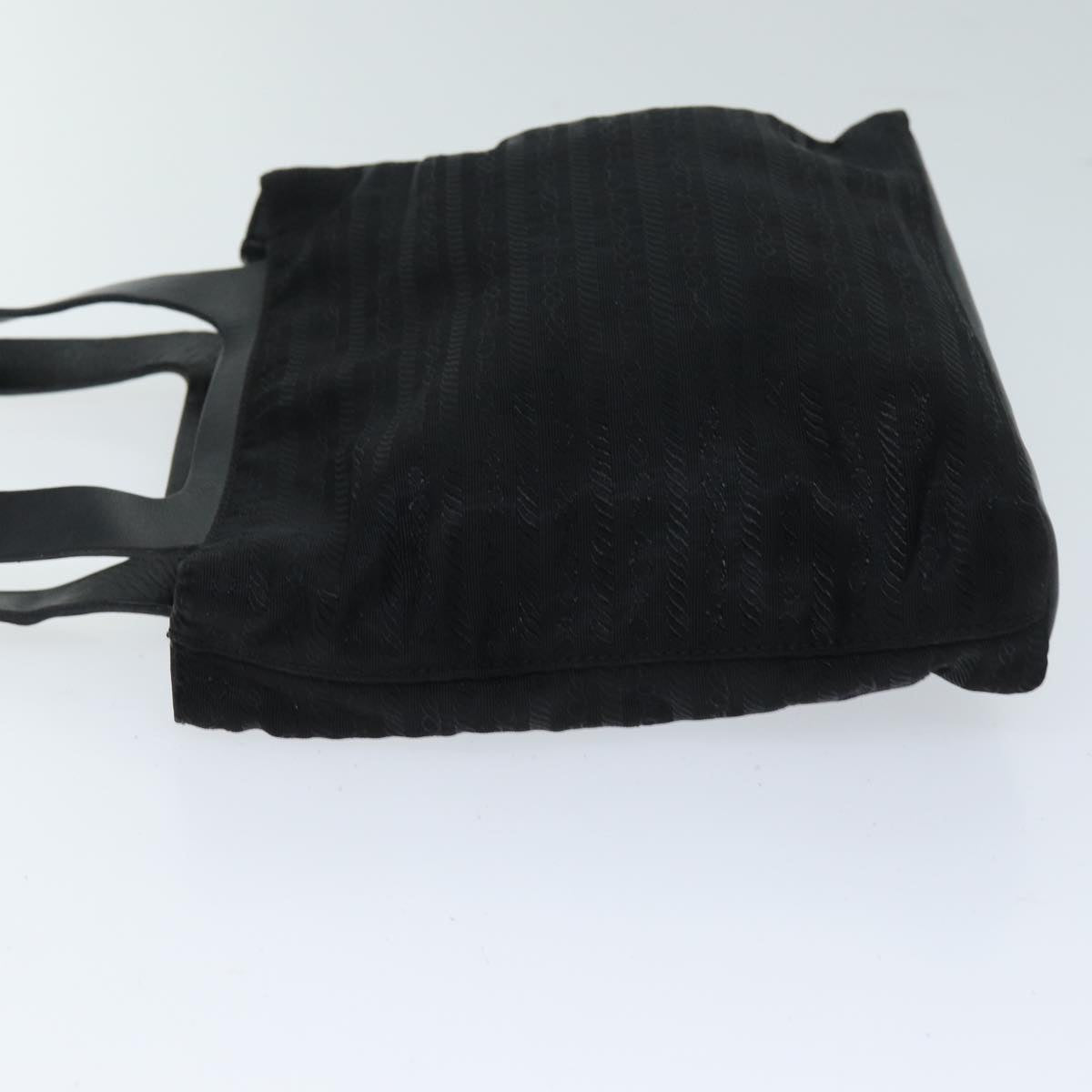 PRD Hand Bag Nylon Black Auth bs14222