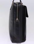 PRD Hand Bag Safiano leather Black Auth bs14974