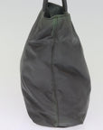 PRD Hand Bag Nylon Gray Auth bs14975