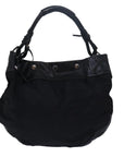 PRD Hand Bag Nylon Black Auth bs15042