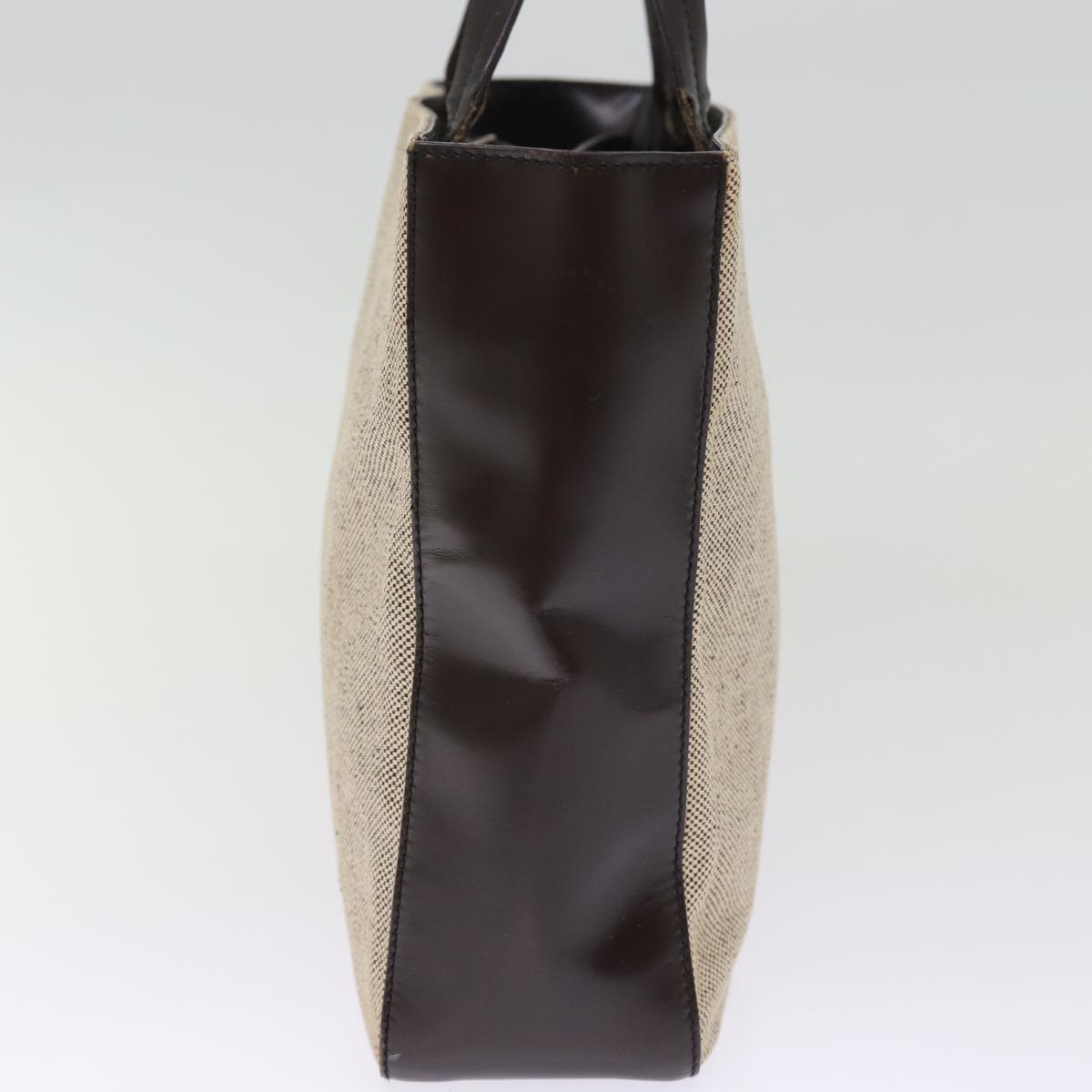PRD Hand Bag Canvas 2way Beige Auth bs15067