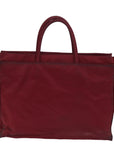 PRD Hand Bag Nylon Red Auth bs15270