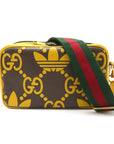 GCCI  adidas Shoulder Bag Shoulder Bag Leather Pig S Mens Brown / Yellow 702427