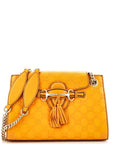 Emily Chain Flap Shoulder Bag GCCIssima Leather Small