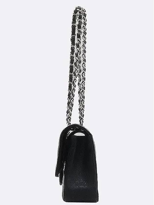 A01112 Caviar Classic Medium M Size Flap Chain Shoulder Bag CH
