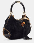 GCCI  Hysteria Embossed Suede Large Indy Hobo