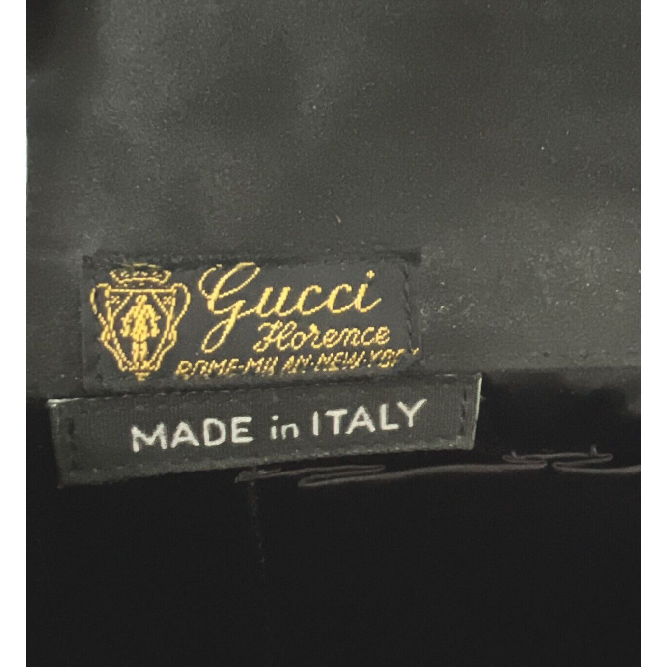 1950's G. GCCI silk &amp; velvet clutch