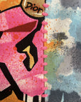CHRISTIAN D1OR 2004 "D1OR KAOS" GRAFFITI PRINT BLAZER
