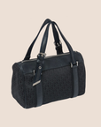 CHRISTIAN D1OR 2007 BLACK TROTTER STREET CHIC MINI BOSTON BAG